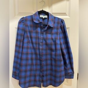 Flannel button down